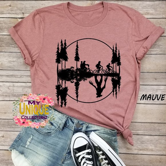 Cute Stranger Things Shirt, The Upside Down Shirt - Picture 1 of 2